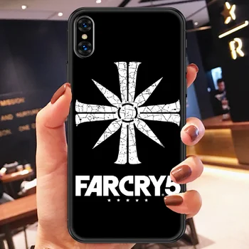 FarCry Far Cry 5 6 Serijos Telefoną Padengti Korpuso iphone 5 5s se 2 6 6s 7 8 12 mini plus X XS XR 11 PRO MAX black 3D svarbiausias meno - 