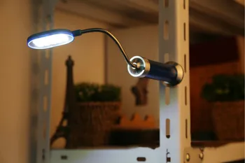 1pcs Nešiojamų Magnetinio 360 Laipsnių Reguliuojamas LED Grotelės Šviesos Lempa GRILIS Grilis, Lauko Kempingas Įrankių Automobilių Remontui, Darbo Žibintai - 