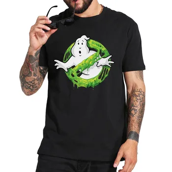 Ghostbusters Marškinėliai Jis Slimed Man Marškinėlius ES Dydis Medvilnė Vasaros Naują Atvykimo Trumpas Rankovės Skaitmeninio Spausdinimo Marškinėlius - 