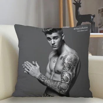 Musife Naujas Custom Justin Bieber Užvalkalas Sofa Dekoratyvinė Pagalvėlė Padengti Užvalkalas Namų Dekoro Lašas Laivybos Didmeninės - 