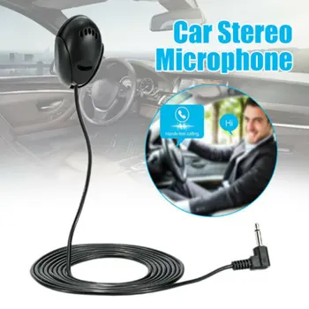 Automobilio Navigacijos GPS Mikrofonas Automobilinis Garsiakalbis, Išorinis Mikrofonas Pasta Mikrofonas (3,5 mm Automobilio garso sistemos Mikrofonas - 