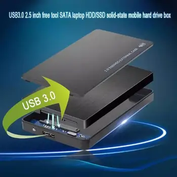 VODOOL 2.5 colių USB3.0 Kietojo Disko Dėžutė Talpyklos 5Gbps SATA HDD SSD Mobiliojo Išorės Atveju Kompiuterio, Nešiojamojo KOMPIUTERIO - 