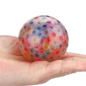 2021 žaislai vaikams Korėtus Vaivorykštė Ball Žaislas Squeezable Streso Žaislų Įtempių Kamuolys Įdomus 5ml zabawki dla dzieci - 