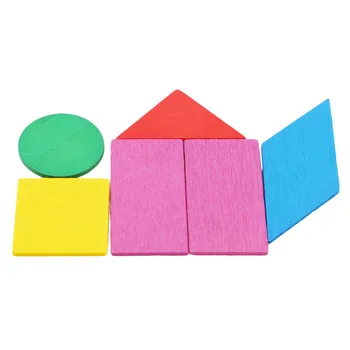 Montessori Medžiagas Medinių Žaislų Spalvų Prasme Raundų Blokai Kūdikių Matematikos Žaislai, Ankstyvuoju Vystymosi Mokymo Priemones Švietimo - 