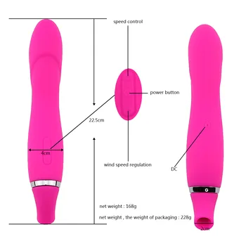USB Įkrovimo G Taško Vibracijos AV Masažas Stick Moterų Krūties Siurblys Masturbacija Vibracijos Suaugusiųjų Tiekia Didmeninės - 