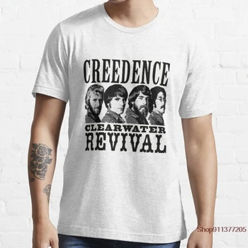 Creedence clearwater revival Marškinėliai, vyriški Vasaros marškinėliai 3D Atspausdintas Tshirts trumpomis Rankovėmis Marškinėlius Vyrai/moterys T-shirt - 