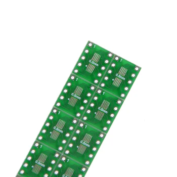SOT23 SOP10 MSOP10 Umax SOP23 į DIP10 Pinboard SMD PANIRTI Adapterio Plokštė 0,5 mm/0.95 2.54 mm mm CINKAVIMAS Pin PCB Lenta Konvertuoti 10vnt - 