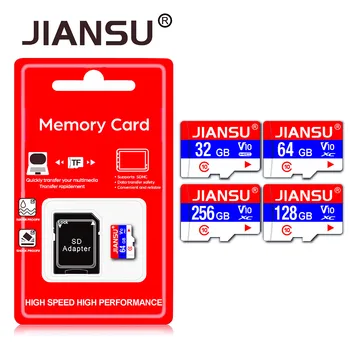 Atminties Kortelės 128GB 64GB 32GB 16GB Micro sd kortelė Class10 flash Atminties kortelės Micro TF Kortelė Išmanųjį telefoną - 