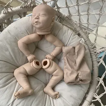 NPK 21inch Lėlės Reborn Rinkinio Populiarus Limited Edition Chase miega kūdikis nebaigtų lėlės dalys - 
