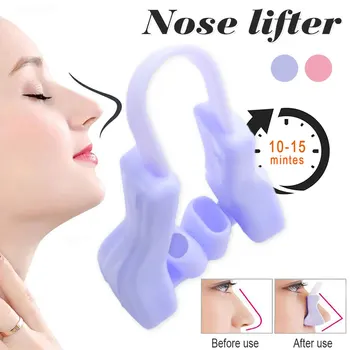 Nosį Aukštyn Kėlimo Formuojant Shaper Orthotics Įrašą Tiesinimo Įrašus Įrankis Nosies Iki Įrašą Korektorius Grožio Nosies Slimming Massager NAUJAS - 