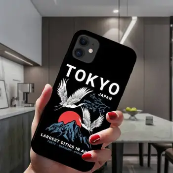 ZFGHSHYQ Derliaus Japonų Meno Telefono dėklas Skirtas IPhone 6 6s 7 8 Plus X Xs Xr Xsmax 11 12 Pro Promax 12mini - 