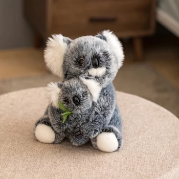 Realiame gyvenime Koala Pliušiniai Žaislai Australijos Koala Padengia Įdaryti Minkšta Lėlė, Vaikams, Miela Dovana draugams Mergaičių tėvų ir vaikų žaislai - 