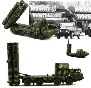 1:72 Karinės S-300 Balistinių Raketų Sistema, Radiolokacinis Transporto Priemonių Plastiko Surinkimo Sunkvežimis Dėlionė Statybos Rinkiniai Karinės Automobilio Modelį Žaislas - 