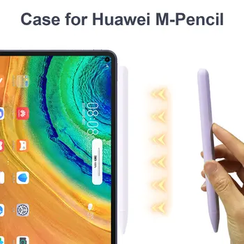 Atveju, Huawei M-Pieštukų Anti-scratch Silikoninis Apsauginis Dangtelis Plunksnų Stylus Pen 