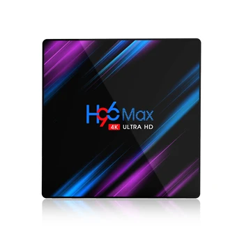 H96 Max-3318 naujas Smart 9.0 Android 9.0 tv box 4G-32G 64G WiFi 2.4 G/5G USB3.0 Media Player 4K Set Top Box T95 - 