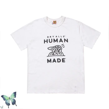 2021 Karšto Žmogaus Pagaminti Marškinėliai Vyrams, Moterims Humanmade T-shirt vatos Pagaliukai Tees Polar Bear - 