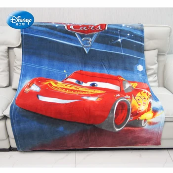 Disney 95 Lightning Mc Queen Car Blanket Soft Throw for Baby Boys on Crib Couch Children 117x152CM Drop Shipping - 
