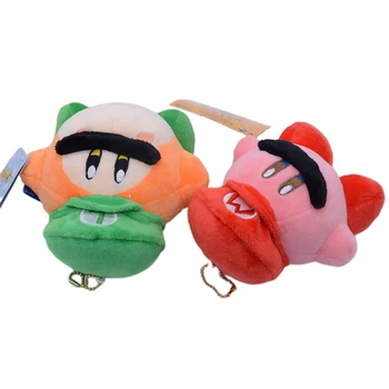 10 Cm Kawaii Žvaigždė Kirby Krypavimas Dee Cos Super Mario Bros Luigi Minkšti Kimštiniai Pliušinis Lėlės Anime Personažai Dekoro Keychain Vaikams, Žaislai - 