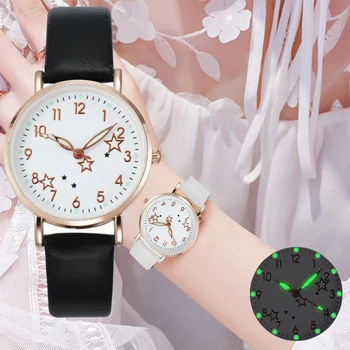 2021 Naujos Žiūrėti Moterų Paprastas Klasikinis Mados Mažas Ratukas Moterų laikrodžiai Odinis Dirželis Kvarcas Laikrodžio Rankiniai Laikrodžiai Dovanų Reloj mujer - 