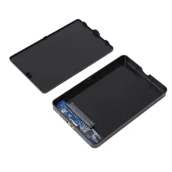 2.5 colio USB3.0 Kietojo Disko Dėžutė Talpyklos 5Gbps SATA HDD SSD Mobiliojo Išorės Atveju Nešiojamojo KOMPIUTERIO - 