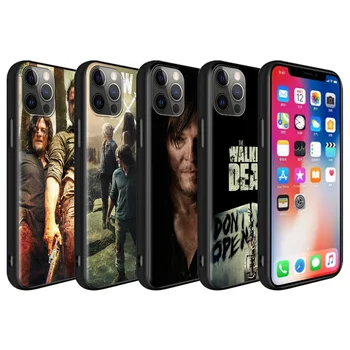 Karšto TV The Walking Dead Telefono dėklas Skirtas iPhone 11 12 Pro Max XS XR Apima, 