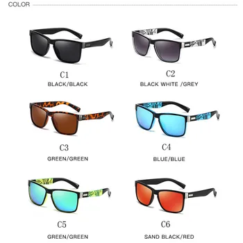 Mados Poliarizuoti Akiniai nuo saulės Vyrams Prabangos Prekės ženklo Dizaineris Derliaus Lauko Vairavimo Saulės Akiniai Vyrų Akiniai Šešėlis UV400 Oculos - 