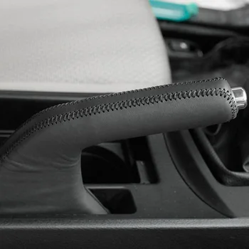 Automobilių Odinė rankinio stabdžio Padengti rankinio stabdžio Rankenos Dangtelis Mazda 3 2011 - 