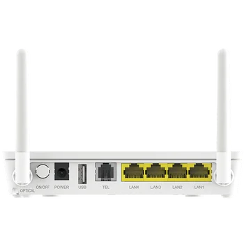Hua wei HG8546M GPON ONT ONU modemą , 4FE+USB+WIFI , 2 antenos Terminalas belaidžio ryšio sąsaja anglų Firmware,ES kištukai - 