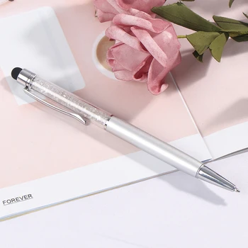 Crystal Tušinukas Touch Stylus Pen Rašyti Raštinės reikmenys biurų ir Mokyklų Pen - 