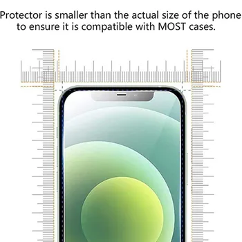 4Pcs Apsauginis Stiklas Ant iPhone 11 12 Pro Max XS XR 7 8 6s Plus SE Screen Protector, iPhone, 12 Mini Pro 11 Max Grūdintas Stiklas - 