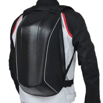 Juodos spalvos vyriški Motociklo Krepšys, atsparus Vandeniui Motociklo Kuprinė Turistinis Bagažo Krepšys Motociklų Krepšiai Moto Magnetinio Bako Krepšys Mochila Moto - 