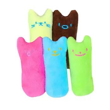 1pc Šalkoņa Garso Katžolių Žaislas Katėms Produktai, Naminių Cute Kačių Žaislai Kačiukas Dantų Šlifavimo Pet Pliušinis Nykščio Pagalvę Naminių Reikmenys - 