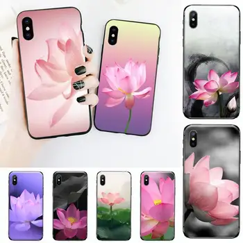 Ricestate Lotoso Gėlė, Telefono dėklas skirtas iPhone 11 12 mini pro XS MAX 8 7 6 6S Plus X 5S SE 2020 XR - 