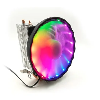 3 Pin RGB LED Ventiliatorius CPU Aušintuvo Radiatoriaus Heatsink Silent 4 Vario Šilumos Vamzdis PC Gamer 12V Intel LGA 1150/1151/1155/1156/1366 AMD - 